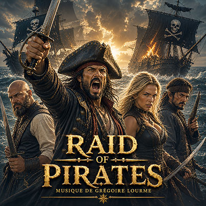 Grégoire Lourme Raid of Pirates JAMENDO Musique Epique